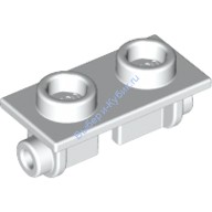 Деталь Лего Петля Кубик 1 х 2 Верх Цвет Белый