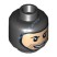 Деталь Лего Голова Минифигурки Цвет Черный