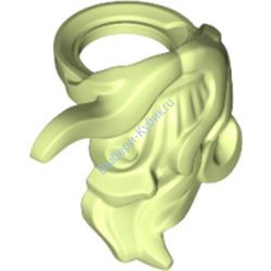 Деталь Лего Борода Цвет Фисташковый