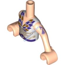 Деталь Лего Торс Мини Долл Френдс С Рисунком Цвет Светло-Телесный