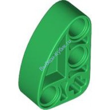 Деталь Лего Техник Бим Модифицированный 2 х 3 L-Формы Толстый С Отверстиями Для Пина И Оси Цвет Зеленый