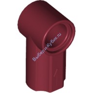 Деталь Лего Техник Коннектор Угловой #1 Цвет Темно-Красный