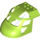Деталь Лего Фюзеляж Самолета С Изгибом 6 х 8 Верх Цвет Лайм
