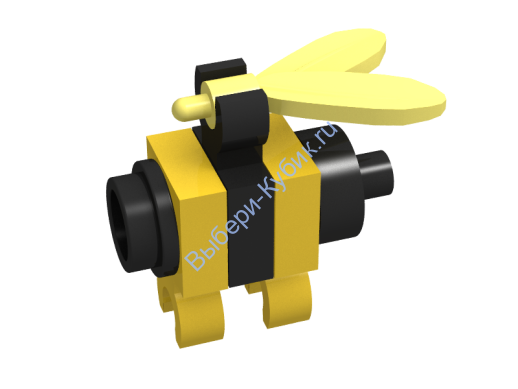 Набор Деталей Лего От Выбери Кубик ПЧЕЛА