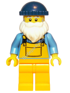 Минифигурка Лего - Fisherman, Series 3 
