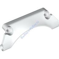 Деталь Лего Техник Панель #30 Брызговик Арочный 9 х 2 х 3 Цвет Белый