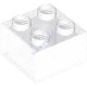 Деталь Лего Кубик 2 х 2 Цвет Прозрачный Сатин
