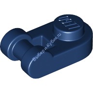 Деталь Лего Пластина 1 х 1 Закругленная С Ручкой Цвет Темно-Синий