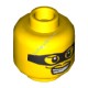 Деталь Лего Голова Минифигурки Мужская Цвет Желтый