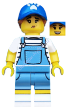 Минифигурка Лего - Няня для собак, серия 19 (только минифигурка без подставки и аксессуаров)