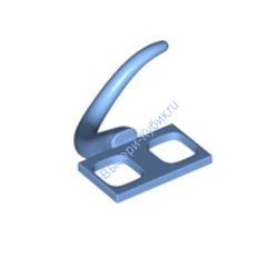 Деталь Лего Костюм Минифигурки Хвост Мыши Цвет Голубой