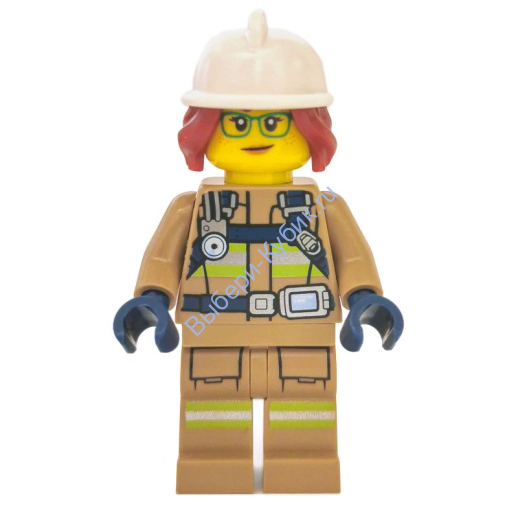 Минифигурка Лего Сити Пожарный cty1113