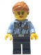 Минифигурка Лего Сити - Женщина - сотрудник полиции cty0620