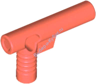 Деталь Лего Штуцер Для Шланга Цвет Коралловый