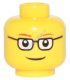 Деталь Лего Голова Минифигурки Цвет Желтый