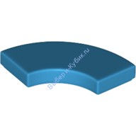 Деталь Лего Плитка Круглый Угол 2 х 2 Макарони Цвет Темно-Лазурный