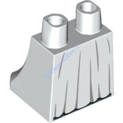 Деталь Лего Ноги Юбка С Рисунком Цвет Белый