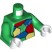 Деталь Лего Торс С Рисунком Цвет Зеленый