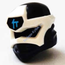 Деталь Лего Шлем Ниндзя Цвет Черный