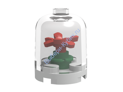 Набор Деталей Лего От Выбери Кубик ВЕЧНАЯ РОЗА