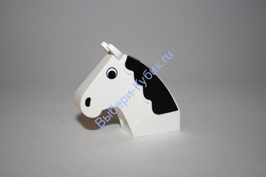 Деталь Лего Лошадь Цвет Белый