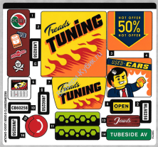 Наклейки К Набору Лего 60258