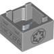 Деталь Лего Подарочная Коробка 2 х 2 х 1 С Рисунком Цвет Светло-Серый