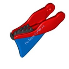 Деталь Лего Голова Дракона Аватар Торук Нижняя Челюсть Цвет Красный