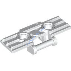 Деталь Лего Техник Гусеничное Звено С Двумя Отверстиями Под Пин Цвет Белый