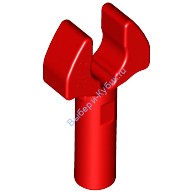 Деталь Лего Стержень 1L С Клипсой Цвет Красный