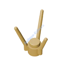 Деталь Аналог Совместимый С Лего Цветочный Стебель Цвет Песочный 