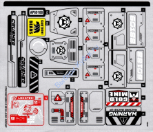 Наклейки К Набору Лего 60188 - (37391/6218003)