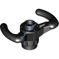 Деталь Лего Техник Рулевое Колесо Спортивное Цвет Черный