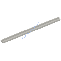 Деталь Лего Рельсовый Путь Одиночный Прямой Цвет Светло-Серый