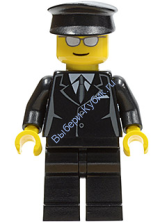 Минифигурка Лего Сити - Водитель лимузина