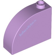 Деталь Лего Кубик Модифицированный 1 х 3 х 2 С Закругленным Верхом Цвет Лавандовый
