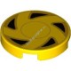 Деталь Лего Плитка 2 х 2 Круглая С Декором Цвет Желтый