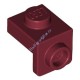 Деталь Лего Кронштейн 1 х 1 - 1 х 1 Цвет Темно-Красный