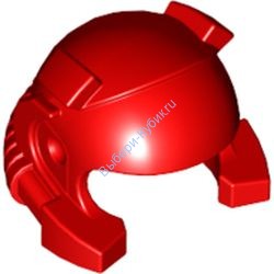Деталь Лего Шлем С Дыхательным Аппаратом Цвет Красный