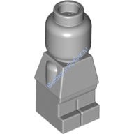 Деталь Лего Туловище Микрофигурки Цвет: Светло-Серый