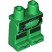 Деталь Лего Ноги С Рисунком Цвет Зеленый