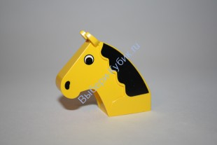 Деталь Лего Лошадь Б/У Цвет Желтый