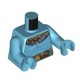 Деталь Лего Торс С Рисунком Цвет Умеренно-Лазурный