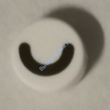 Деталь Лего Плитка Круглая 1 х 1 С Рисунком Цвет Белый