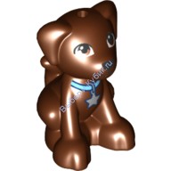Деталь Лего Собака Фрэндс Цвет Коричневый
