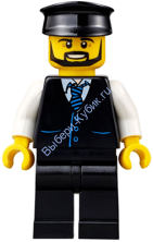 Минифигурка Лего Сити - Водитель лимузина cty0692