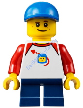 Минифигурка Лего Сити - Мальчик, Веснушки