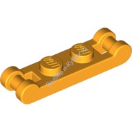 Деталь Лего Пластина 1 х 2С Ручками На Концах Цвет Ярко-Светло-Оранжевый