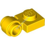 Деталь Лего Пластина 1 х 1 С Защелкой Цвет Желтый
