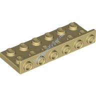 Деталь Лего Кронштейн 2 x 6 - 1 x 6 Цвет Песочный